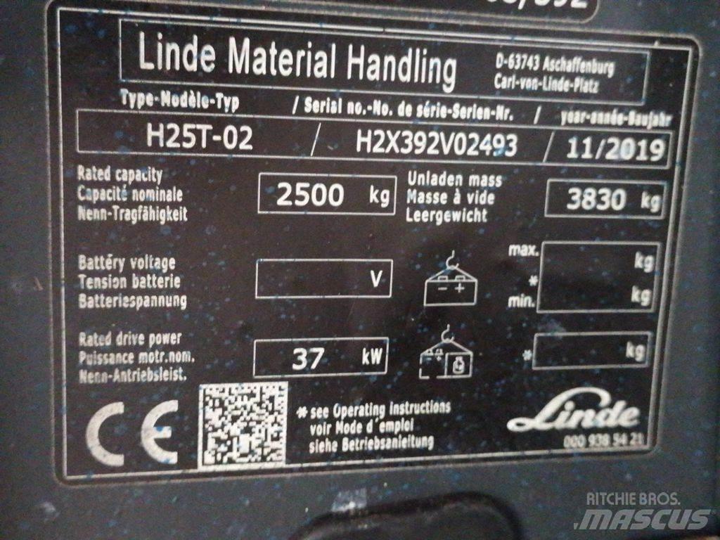 Linde H25T-02 Chariots élévateurs électriques