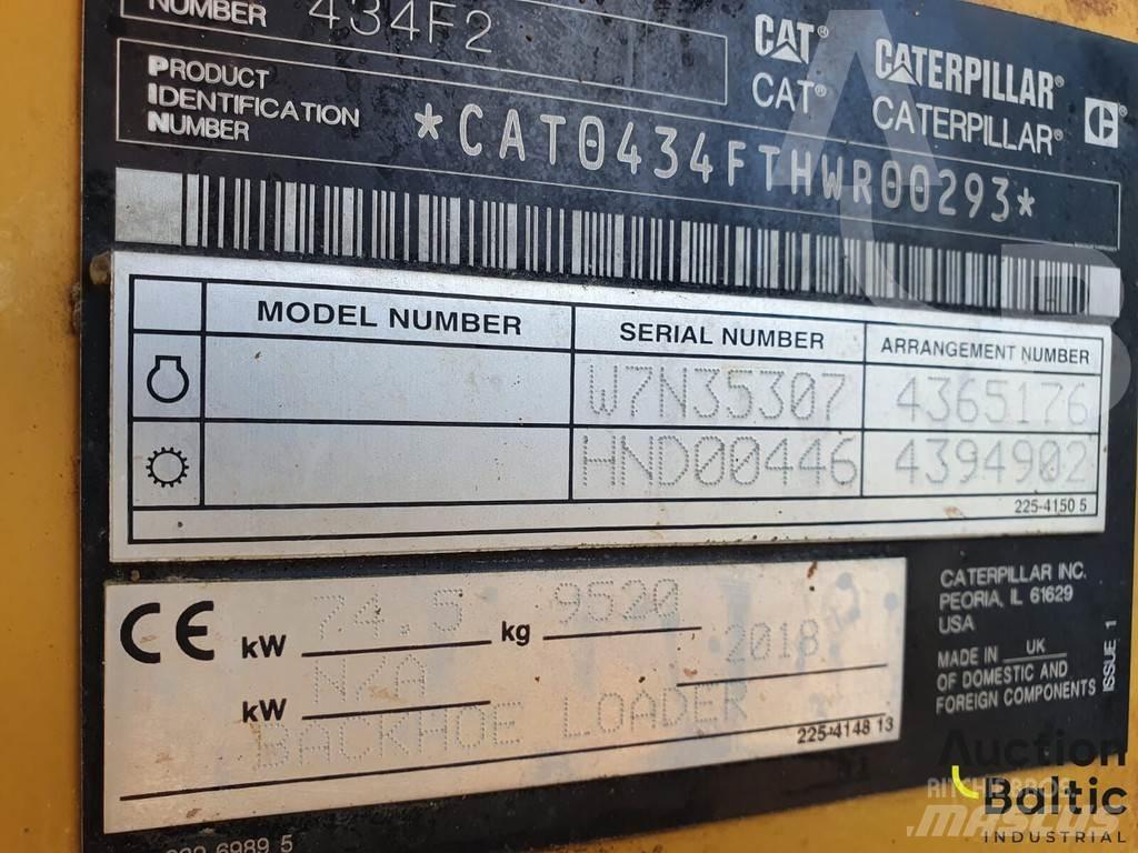 CAT 434 F2 Tractopelle