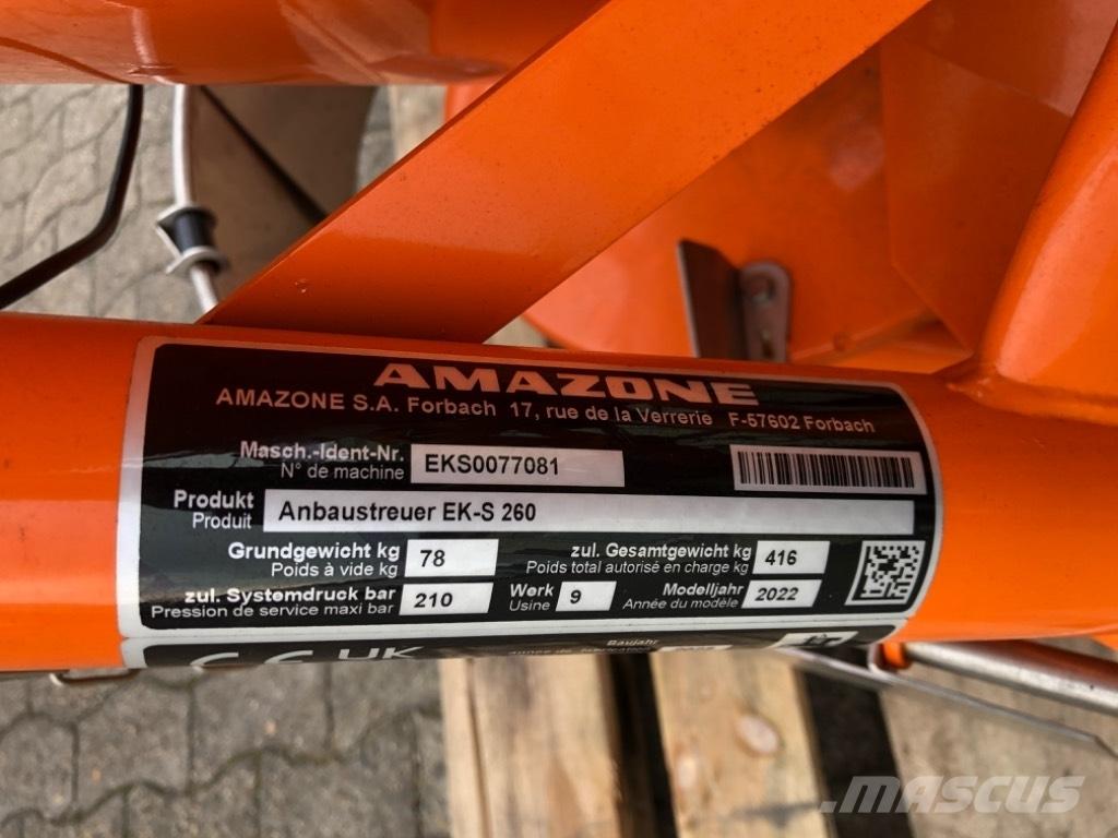 Amazone EKS 260 Sableuse et saleuse