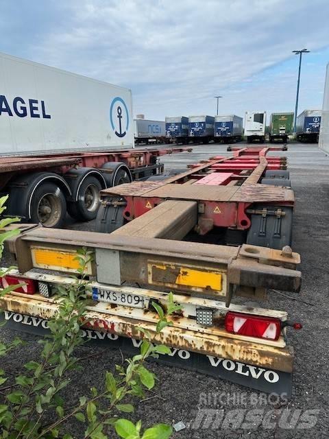 Kögel SW 24 WXS-809 Semi remorque porte container