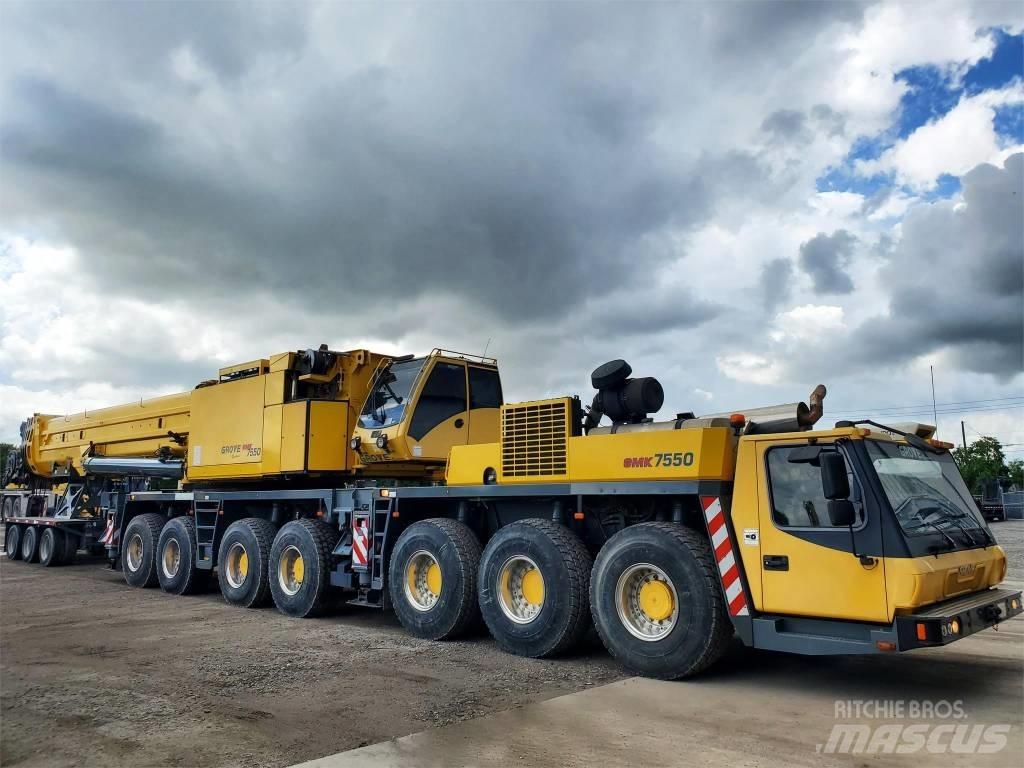 Grove GMK 7550 Grues tout terrain