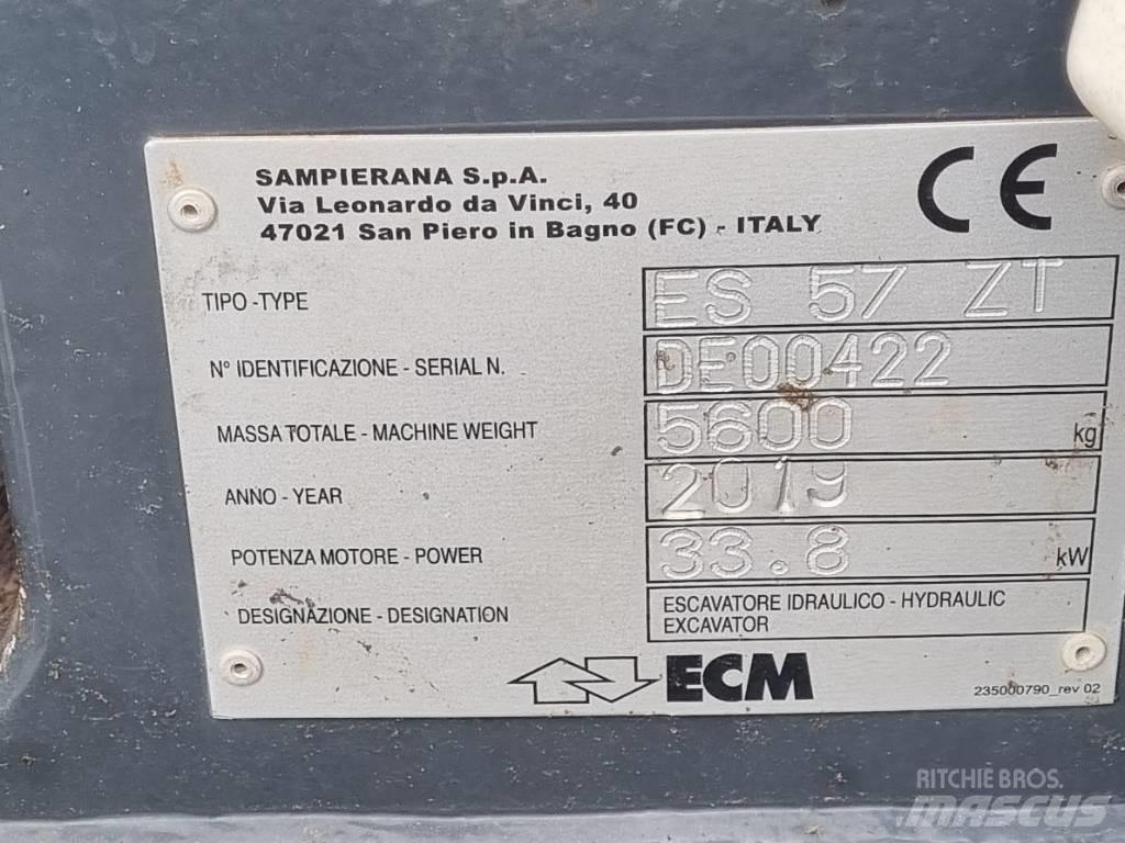 ECM ES 57 ZT Mini pelle < 7t