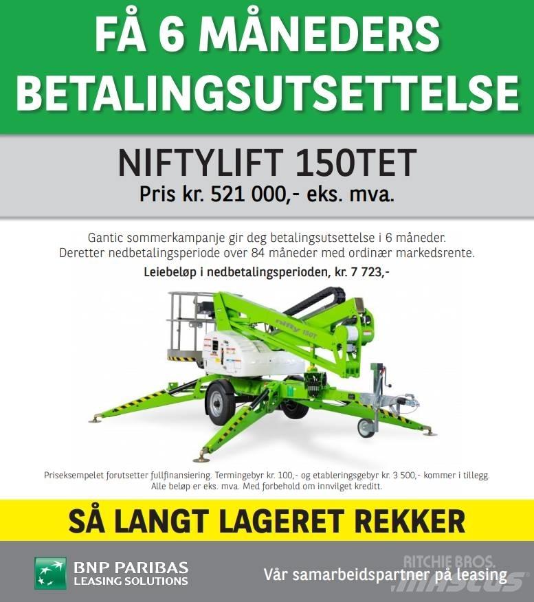 Niftylift 150TET Remorque nacelle