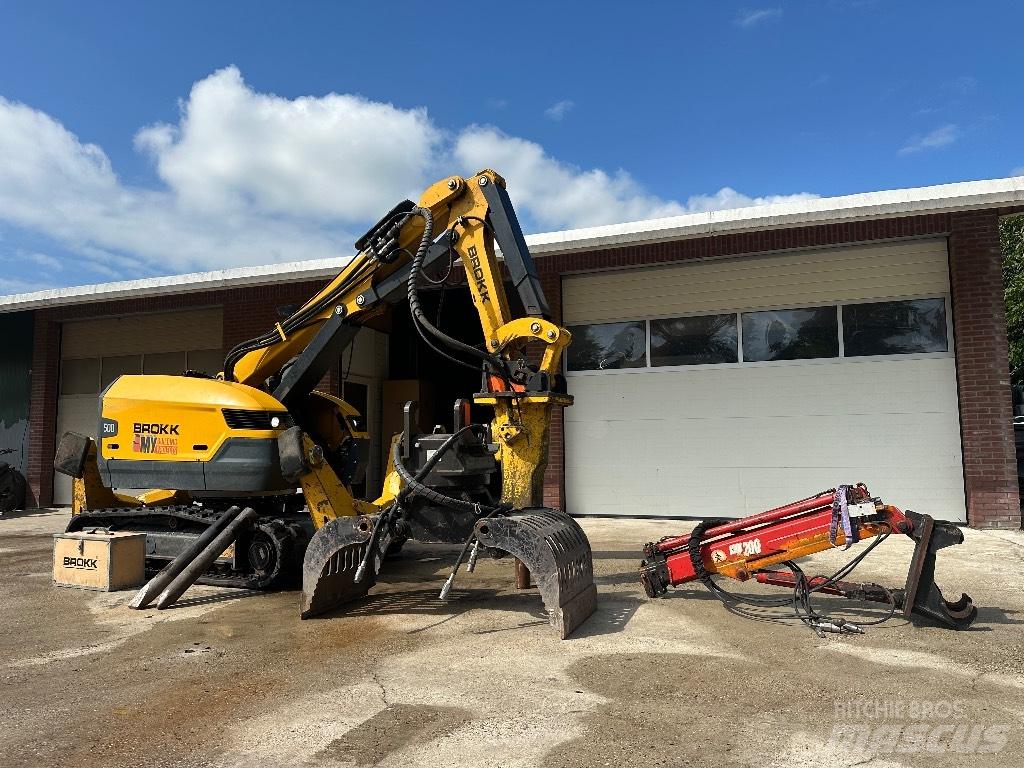 Brokk 500 Pelle de démolition