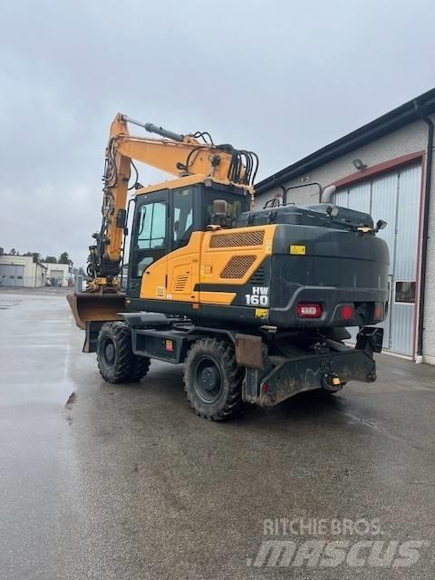 Hyundai HW160 Pelle sur pneus