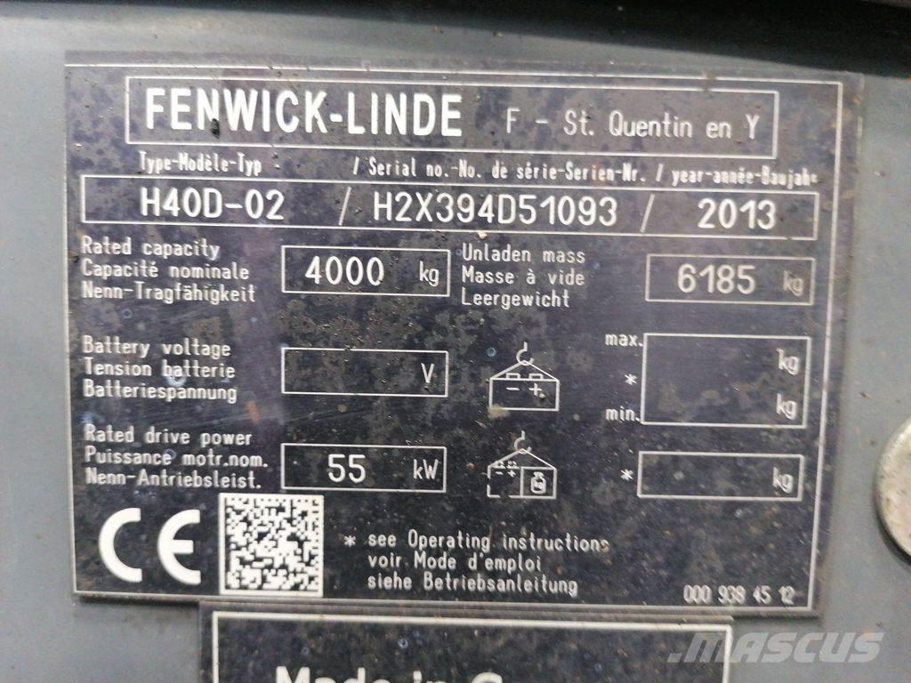 Linde H40D-02 Chariots diesel