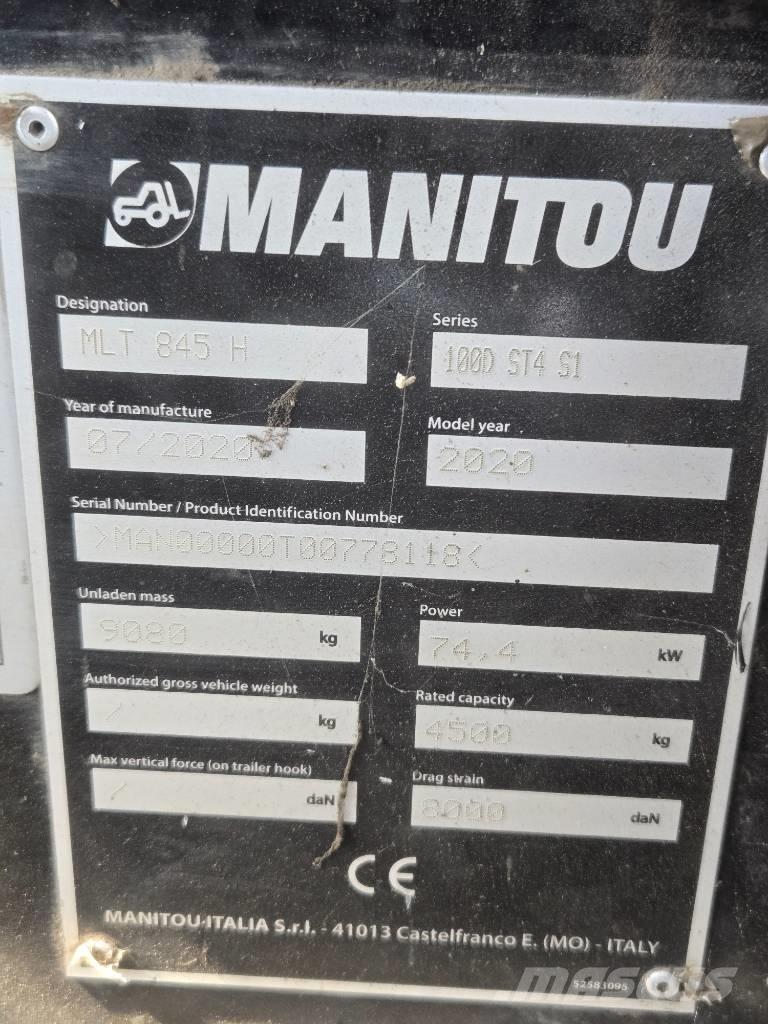 Manitou MLT 845 Chariot télescopique