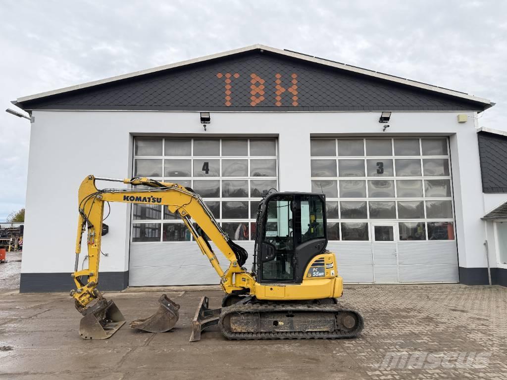 Komatsu PC 55 MR-5 Mini pelle < 7t