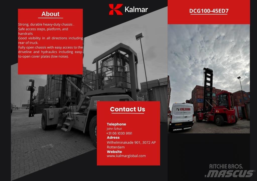 Kalmar DCG 100-45ED7 Chariot élévateur gros tonnage