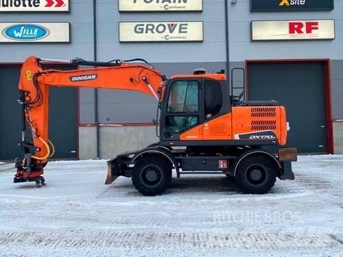 Doosan DX170W-5 Pelle sur pneus