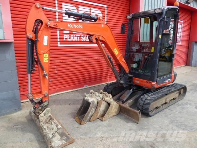 Kubota U 27-4 Mini pelle < 7t