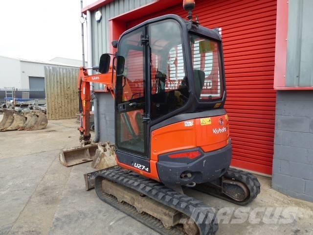 Kubota U 27-4 Mini pelle < 7t