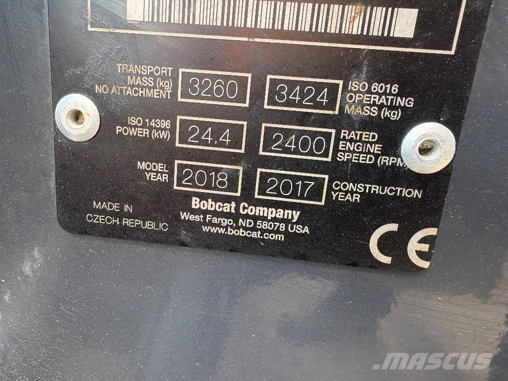 Bobcat E 35z Mini pelle < 7t