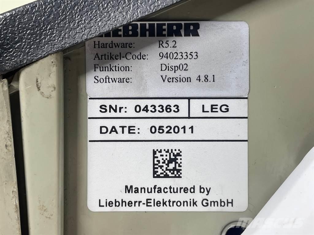Liebherr A 924 C Electronique
