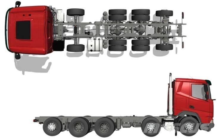 DAF XF 530 FAF 10x4 Châssis cabine