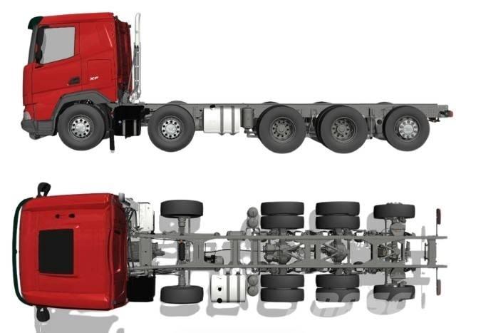 DAF XF 530 FAF 10x4 Châssis cabine