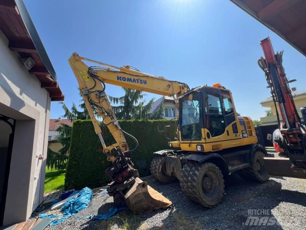 Komatsu PW 148-8 Pelle sur pneus