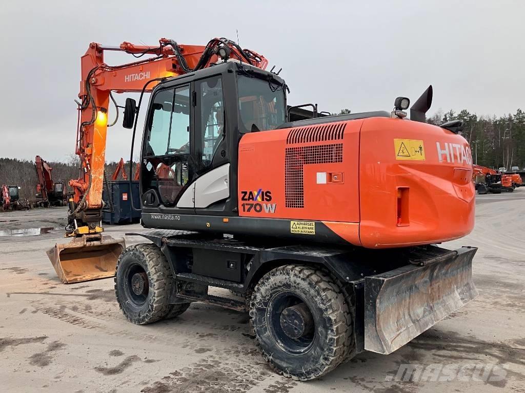 Hitachi ZX170WT-5 Pelle sur pneus