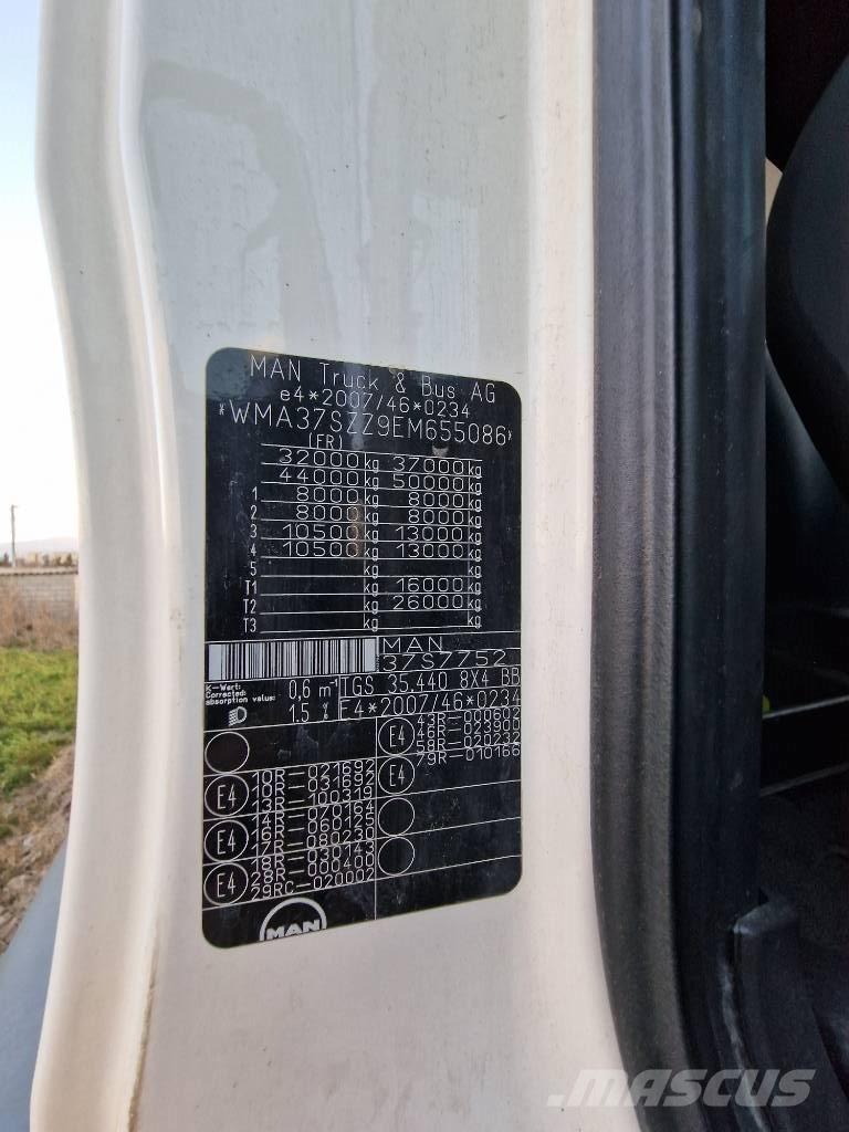 MAN TGS 35.440 Camion benne