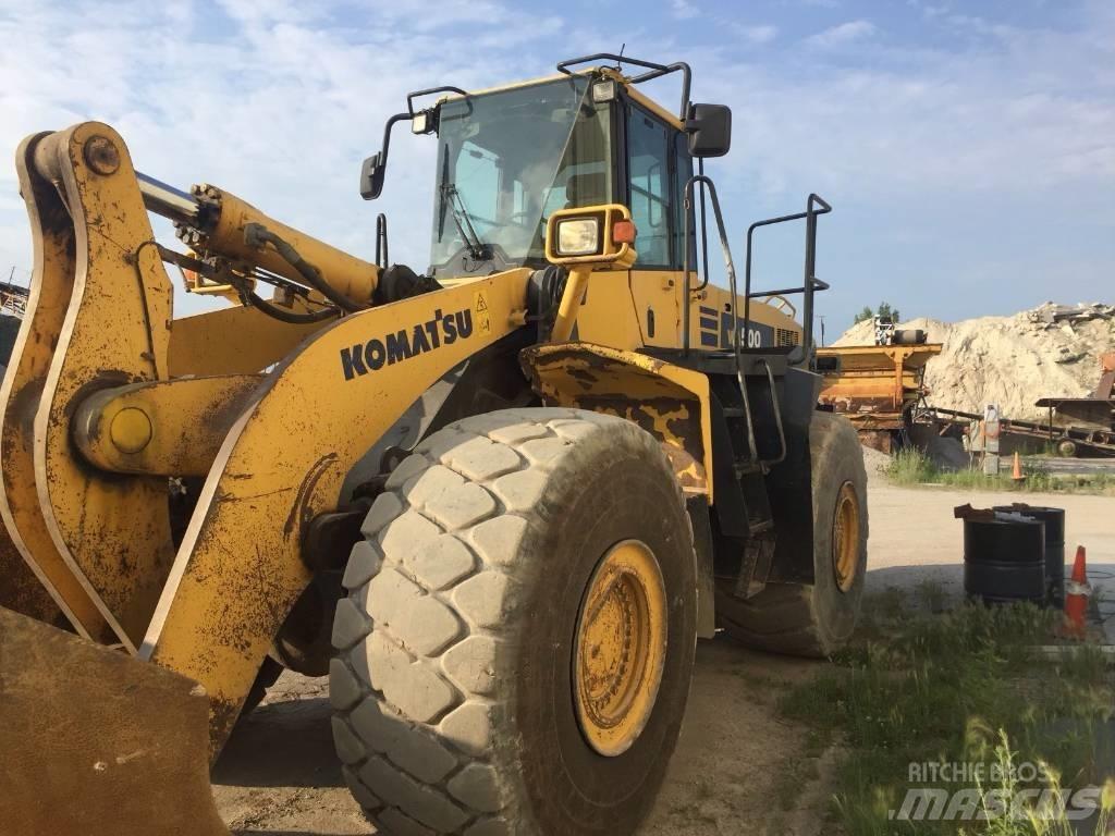 Komatsu WA500-6 Chargeuse sur pneus