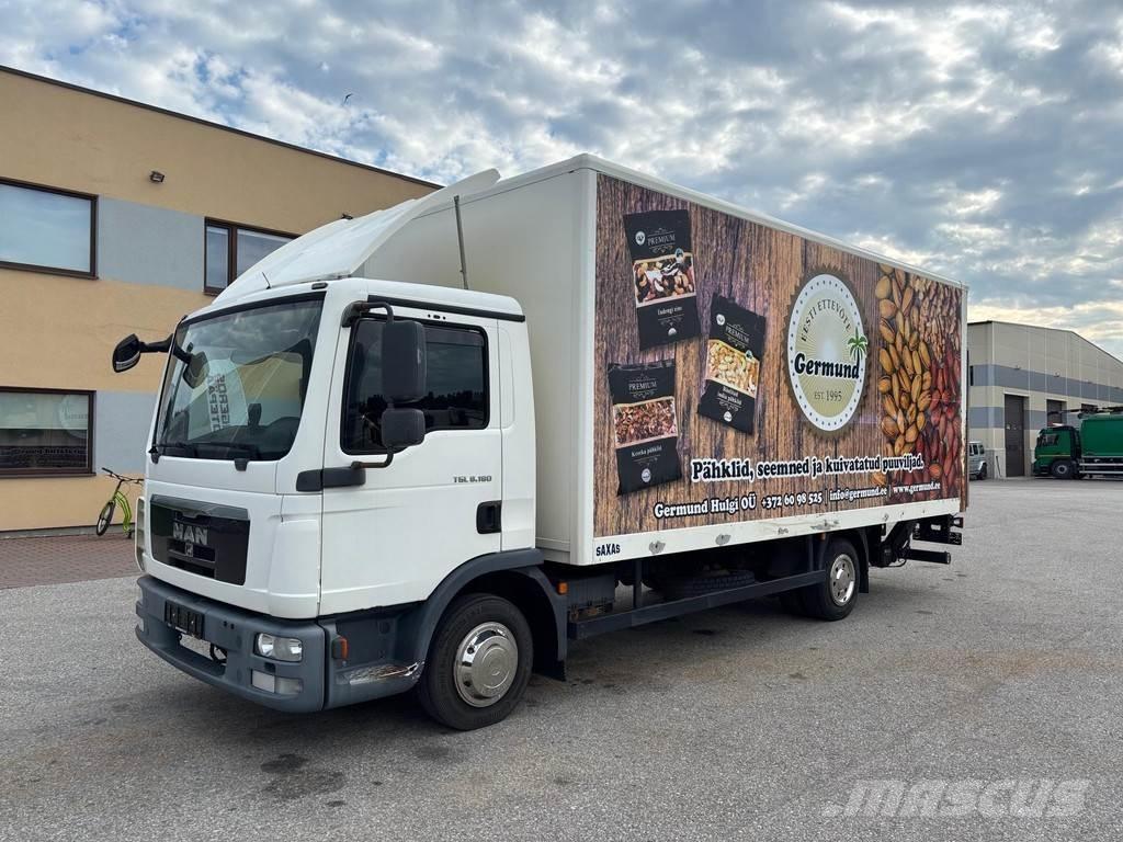 MAN TGL 8.180 + LIFT Camion Fourgon