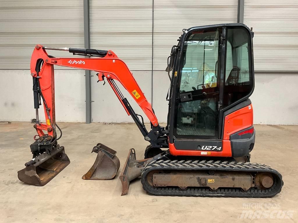 Kubota U 27-4 Mini pelle < 7t