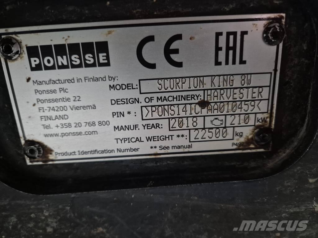 Ponsse Scorpion King Abatteuse