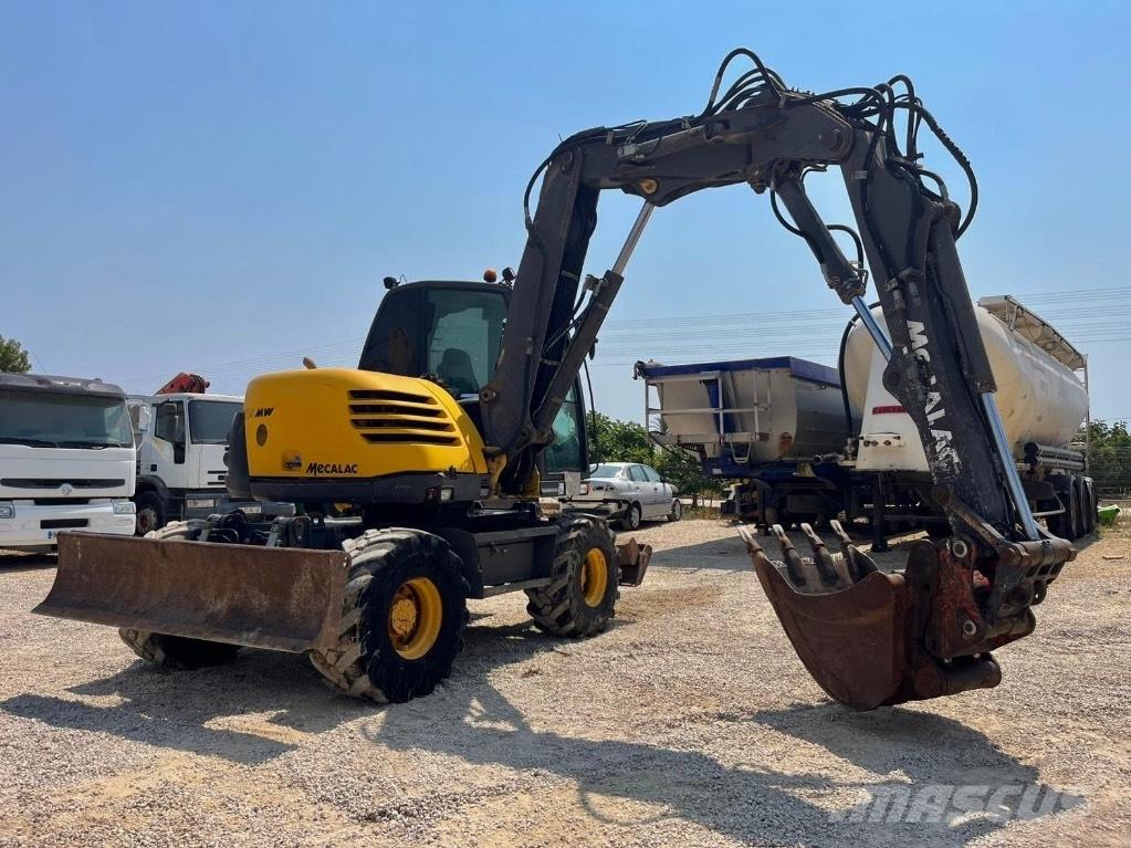 Mecalac 714 MW Pelle sur pneus