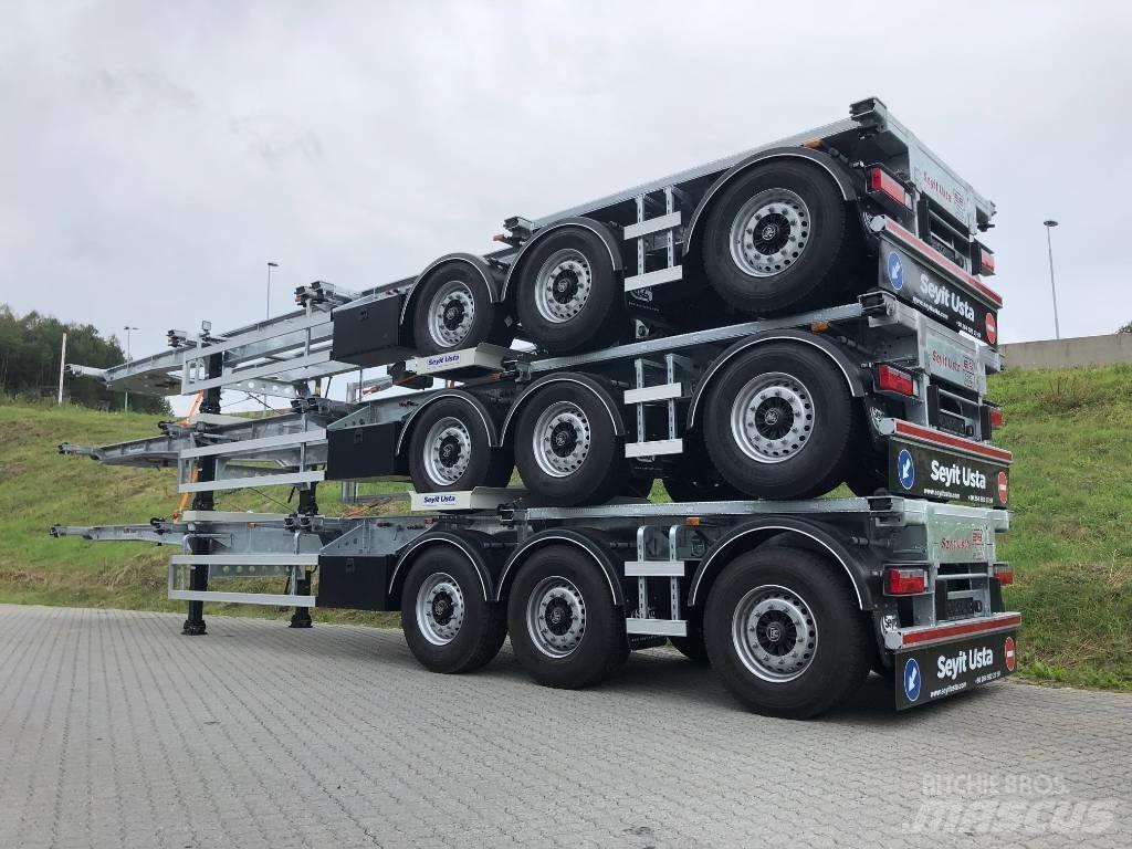  Sayet Usta Semi remorque porte container