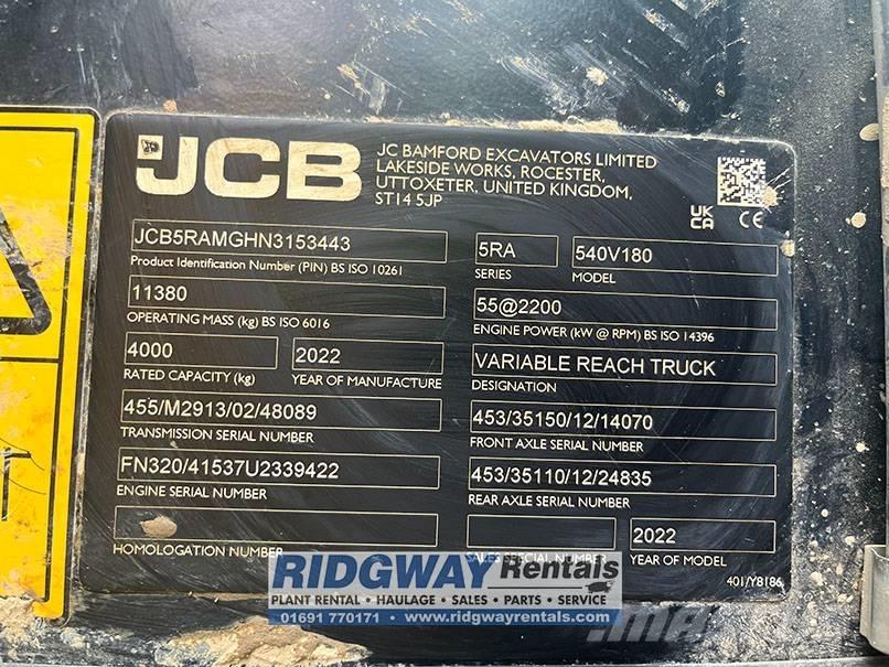 JCB 540-180 Chariot télescopique