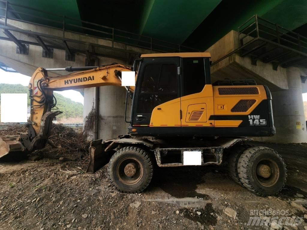 Hyundai HW 145 Pelle sur pneus