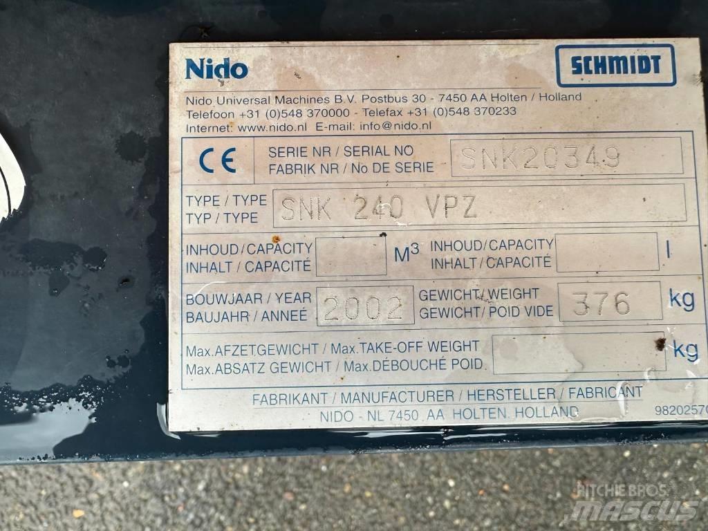 Nido SNK240VPZ Chasse neige