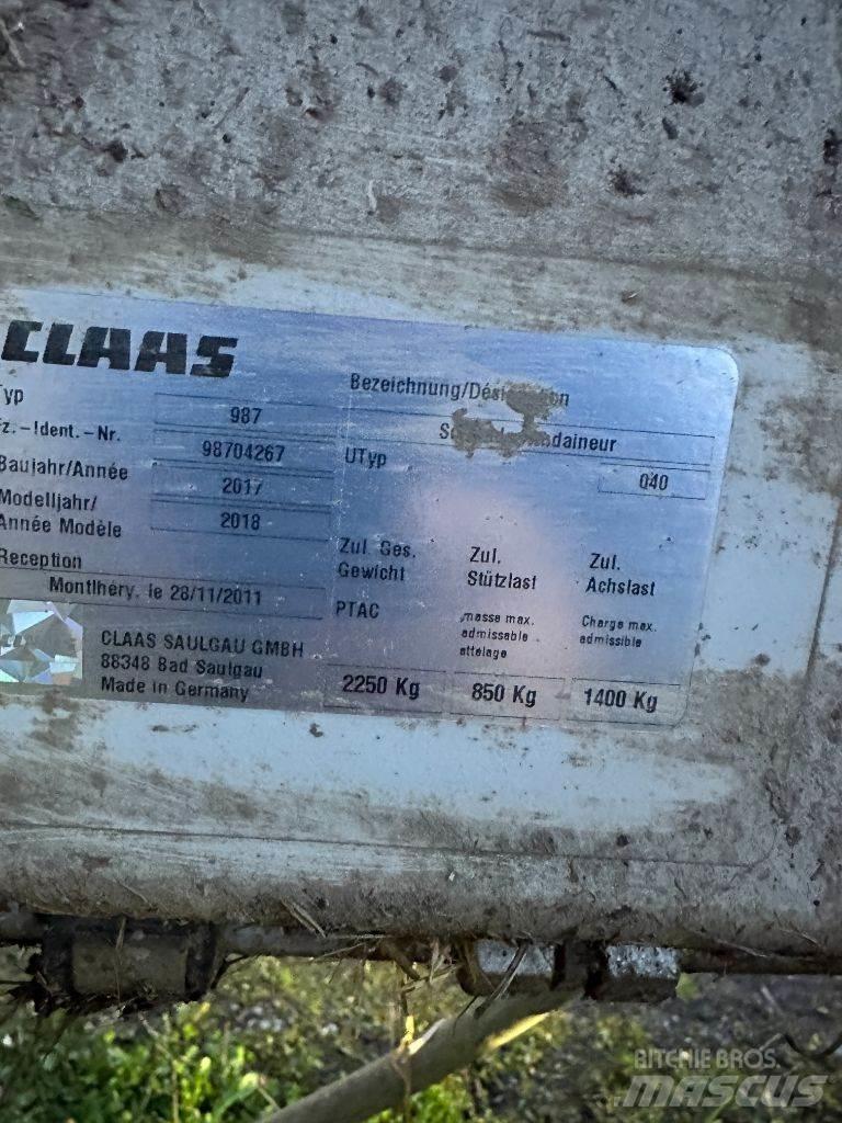 CLAAS Liner 2800 Rateau faneur