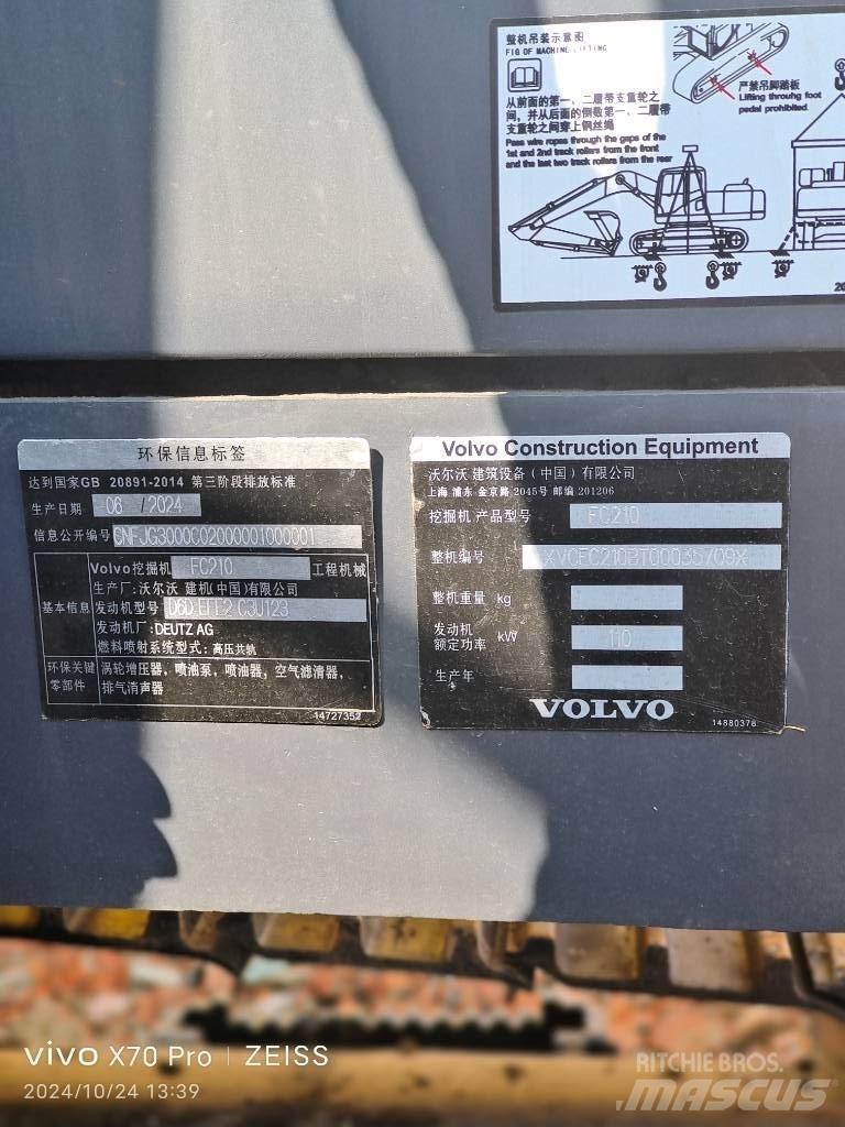 Volvo EC 210 Pelle sur chenilles