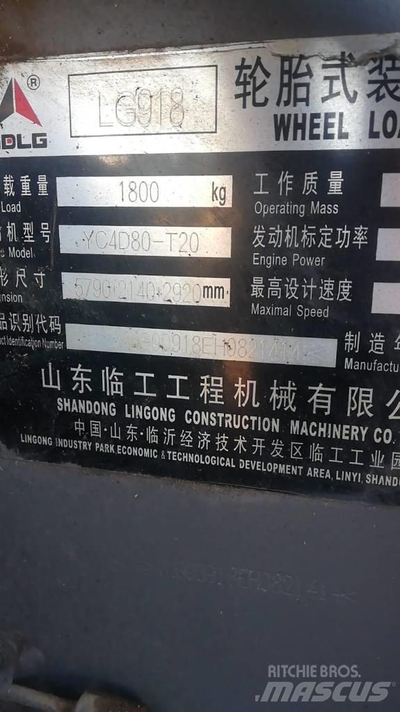 SDLG LG918 Chargeuse sur pneus