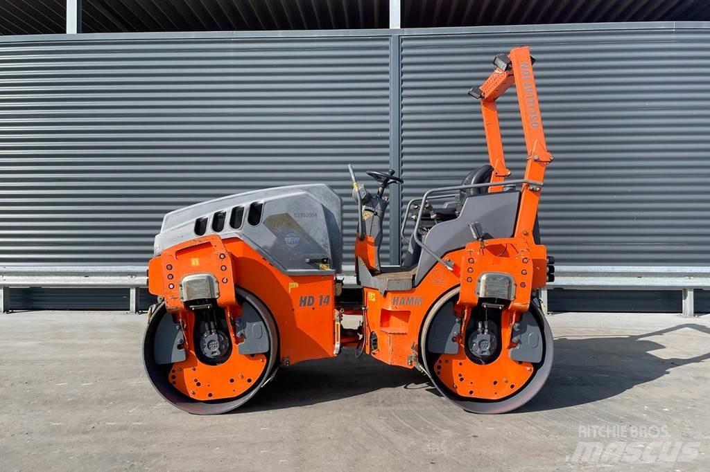 Hamm HD 14 VV Rouleaux tandem