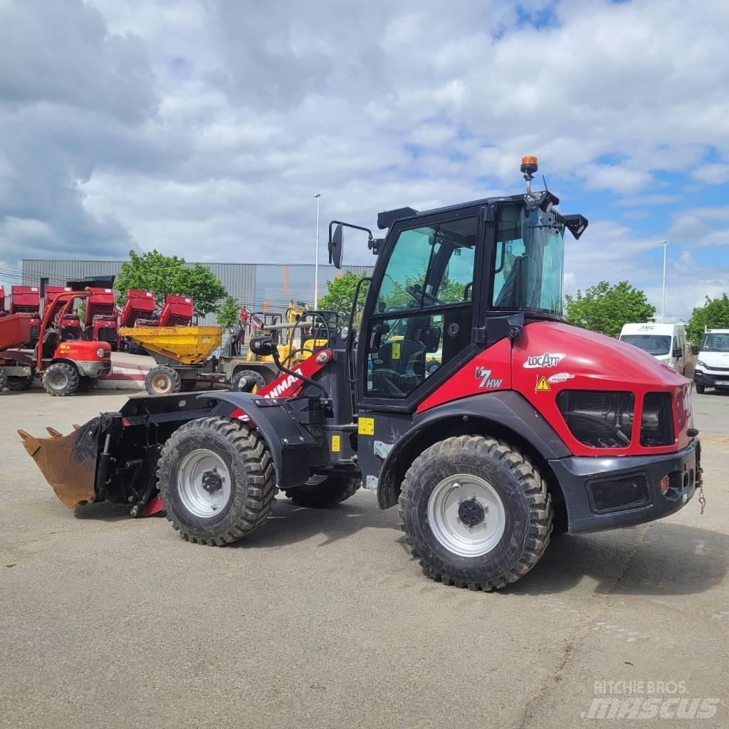 Yanmar V7HW Chargeuse sur pneus