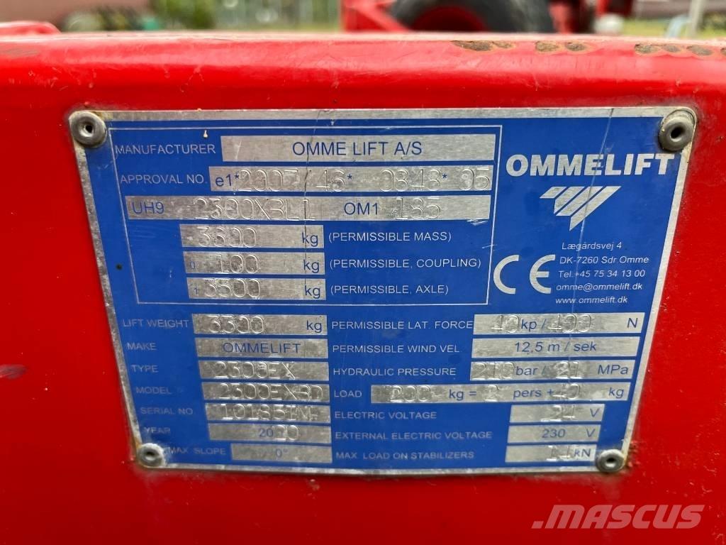 Omme 2300EXBD Remorque nacelle