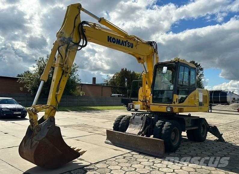 Komatsu PW 160-7E0 Pelle sur pneus