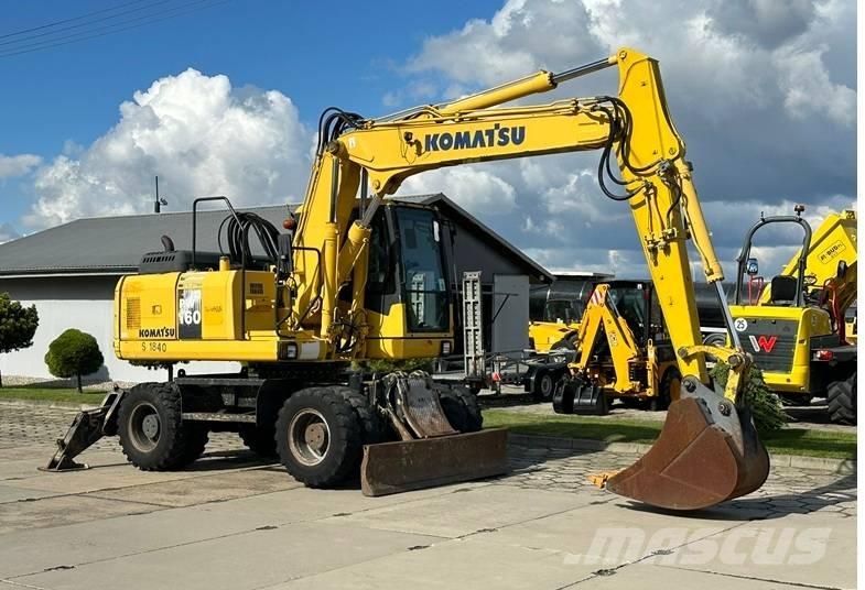 Komatsu PW 160-7E0 Pelle sur pneus
