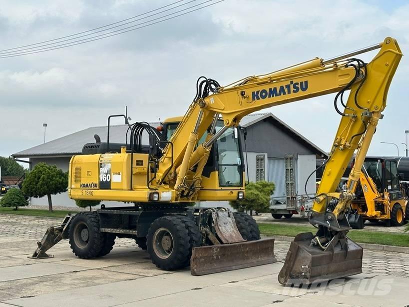 Komatsu PW 160-7E0 Pelle sur pneus
