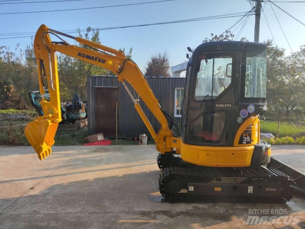 Komatsu PC 35 MR Mini pelle < 7t
