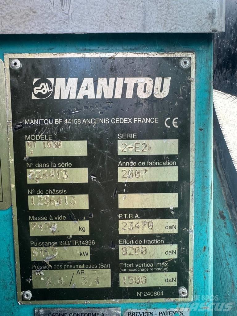 Manitou MT 1030 S Chariot télescopique