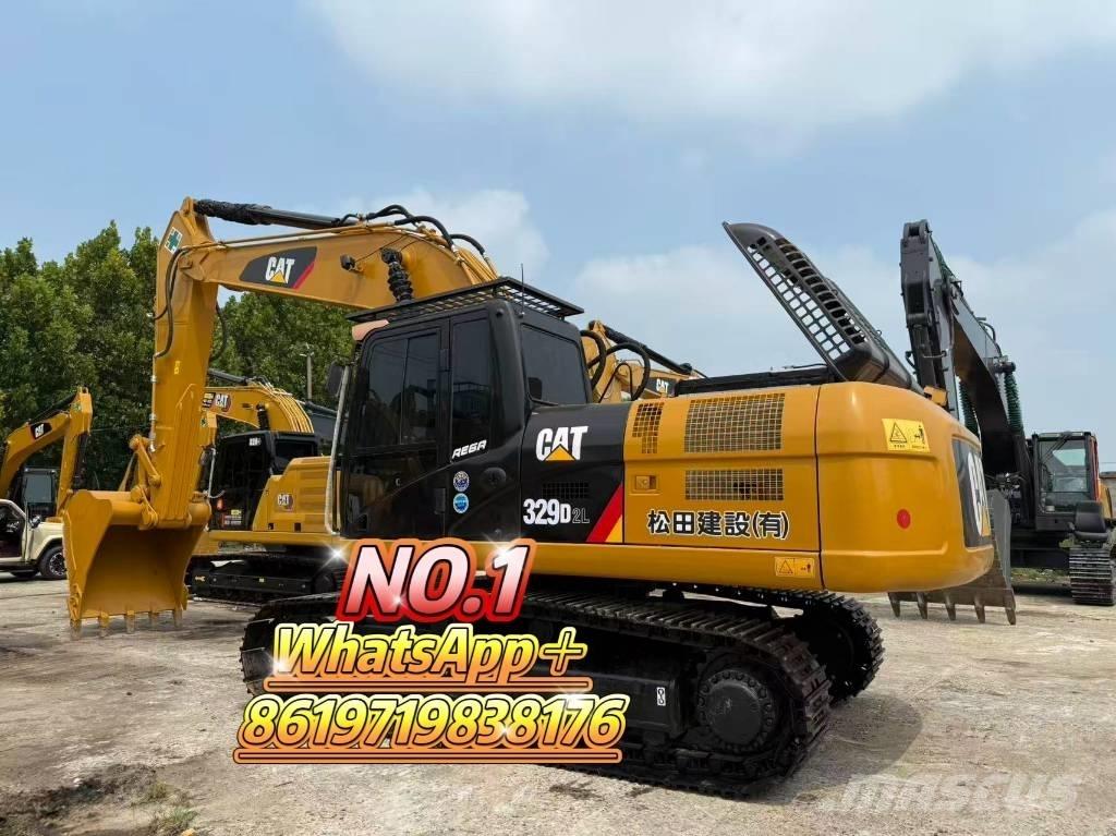 CAT 329 D2L Pelle sur chenilles