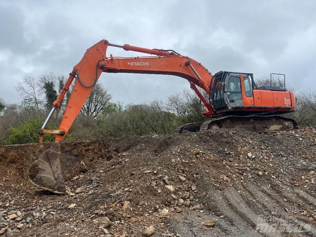Hitachi Zaxis 450 LC Pelle sur chenilles