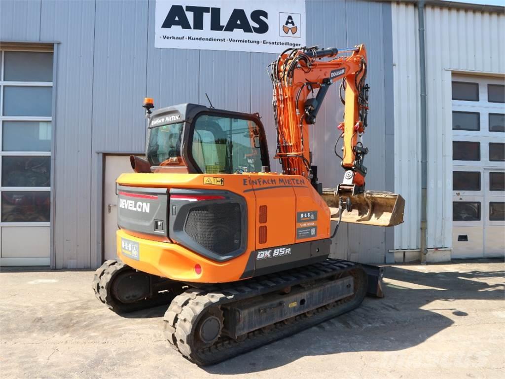 Doosan DX85R-7 Mini pelle 7t-12t