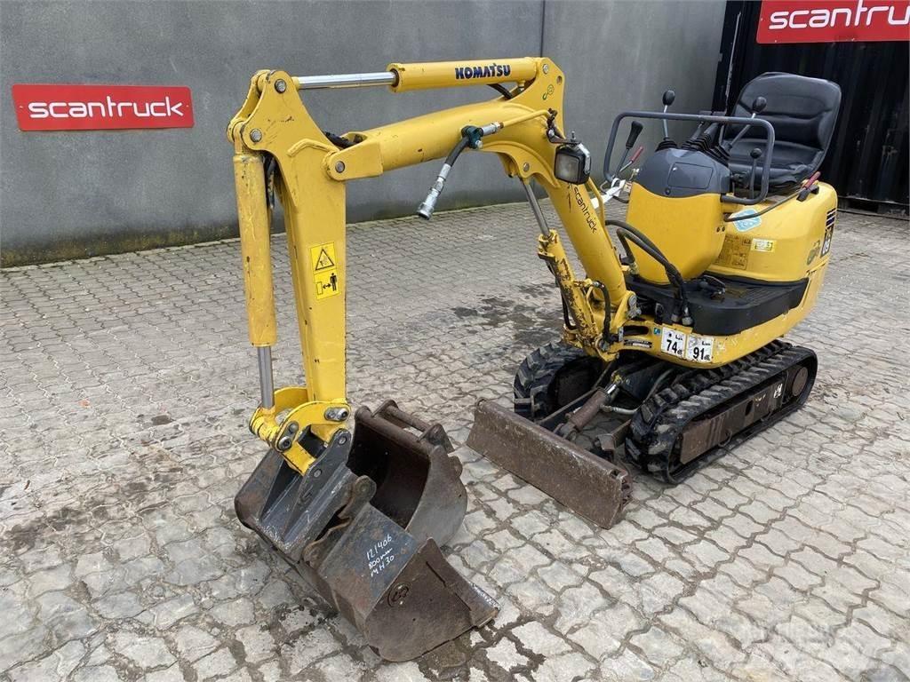 Komatsu PC09-1 Pelle sur pneus