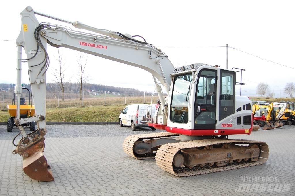 Takeuchi TB2150R Pelle sur chenilles
