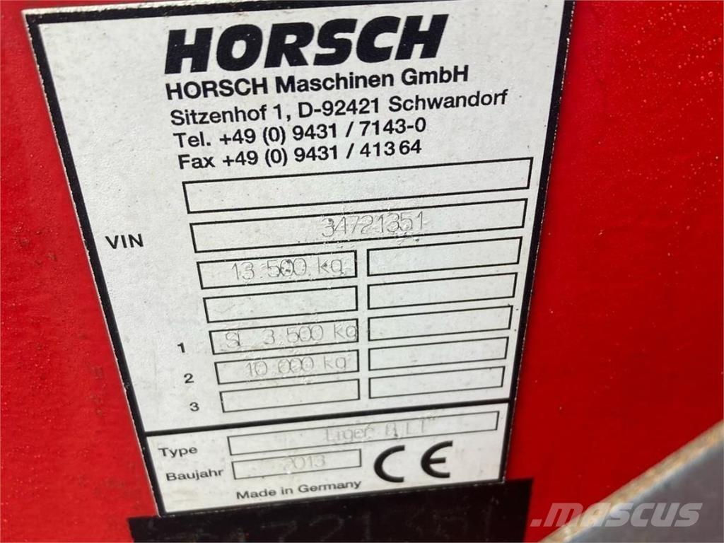 Horsch Tiger 8 LT Déchaumeur, cultivateur