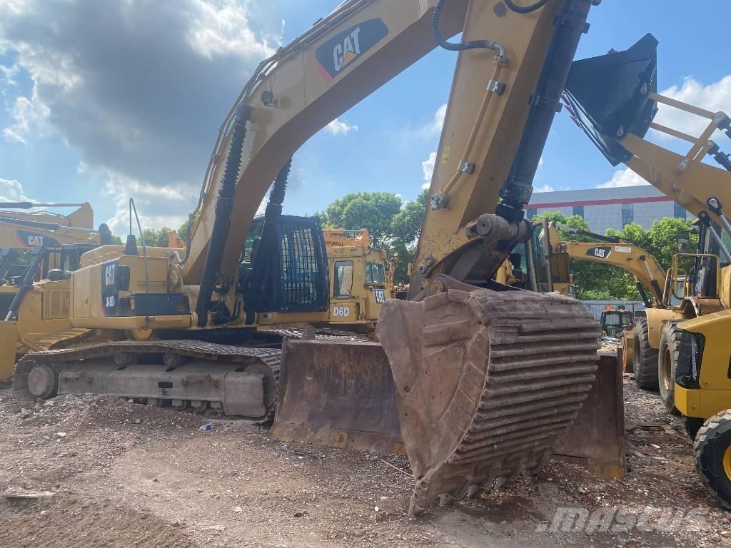 CAT 349 D L Pelle sur chenilles